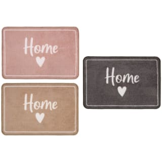 B&M Super Soft Washable Home Doormat - Grey