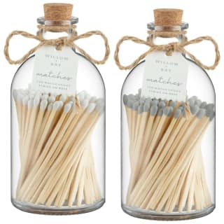 B&M Willow & Bay Matches 120pk - Grey